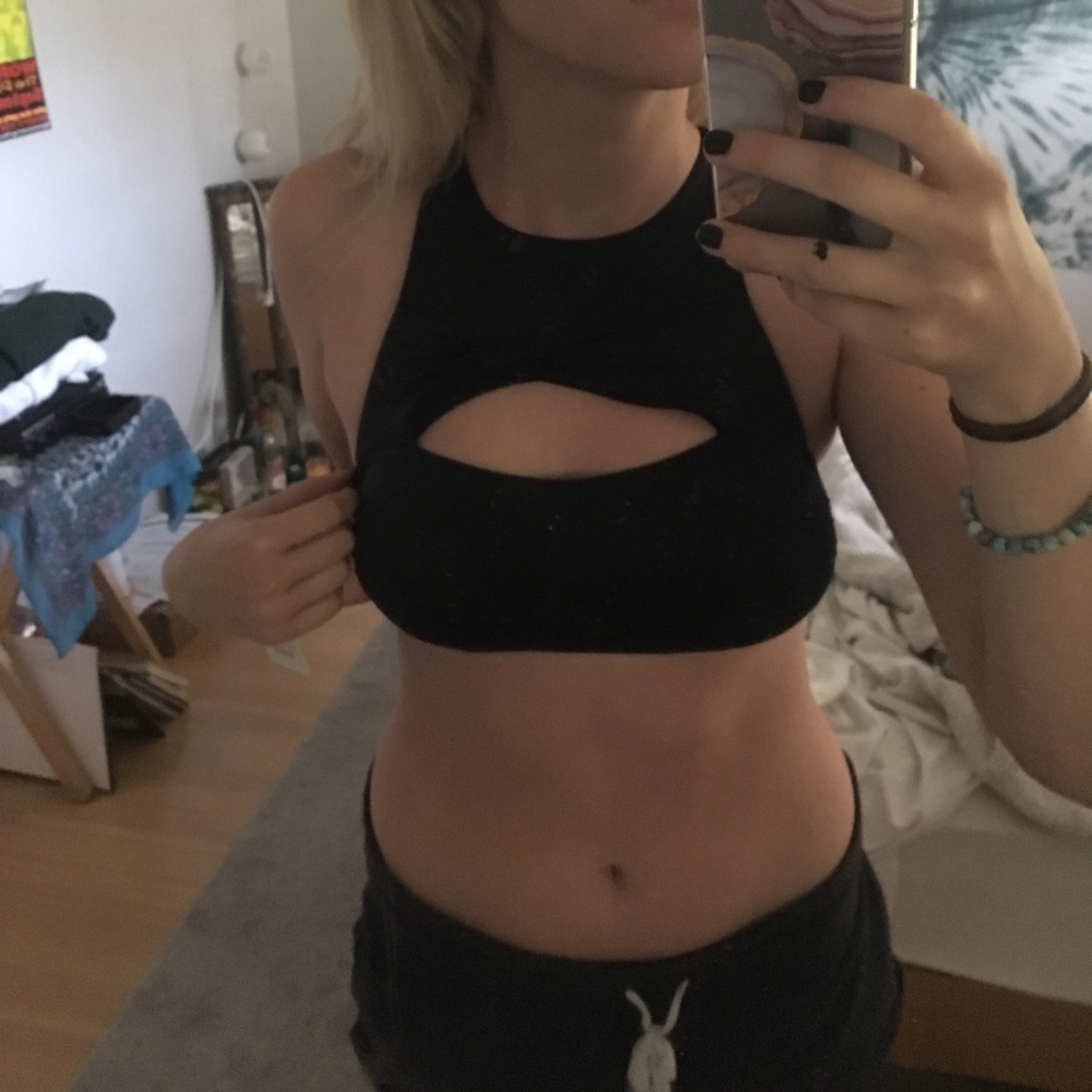 Luxe bathing suit top