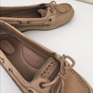 Tan Sperry Top-Sider