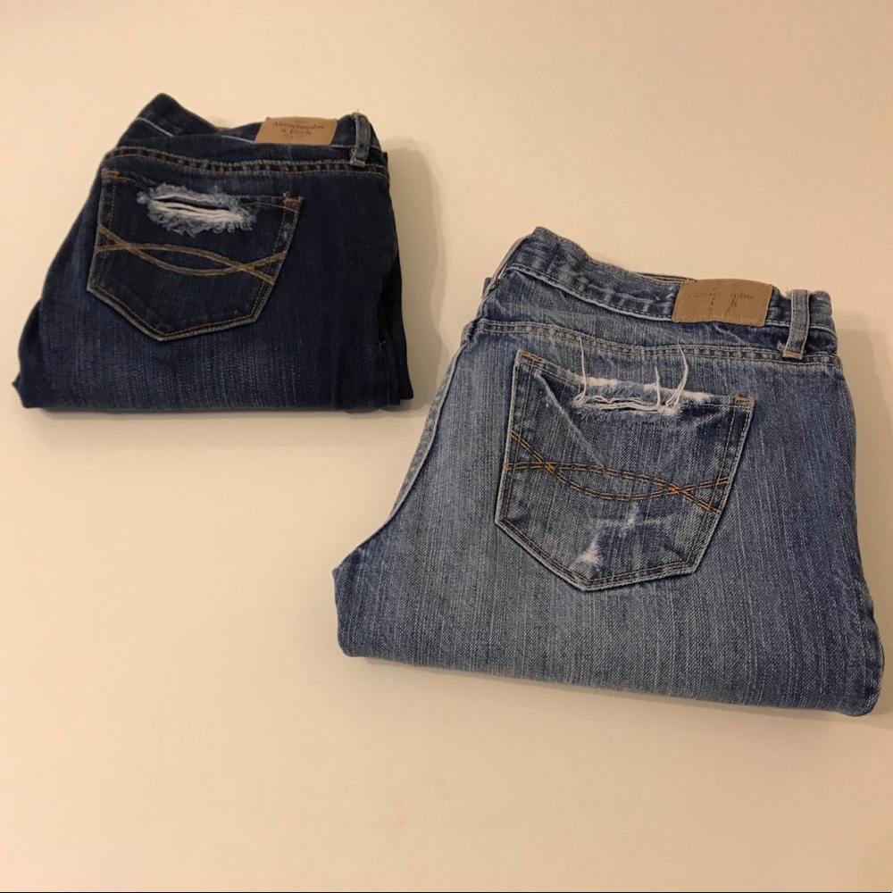 SALE 2 for $14 Abercrombie & Fitch Ripped Denim