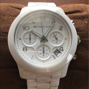 Michael Kors white watch