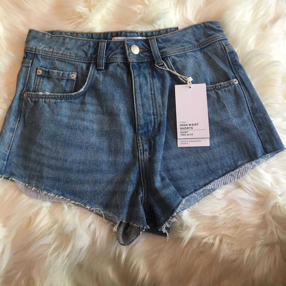 Zara High Waist Shorts