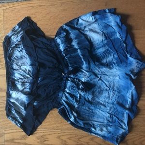 American Eagle blue romper