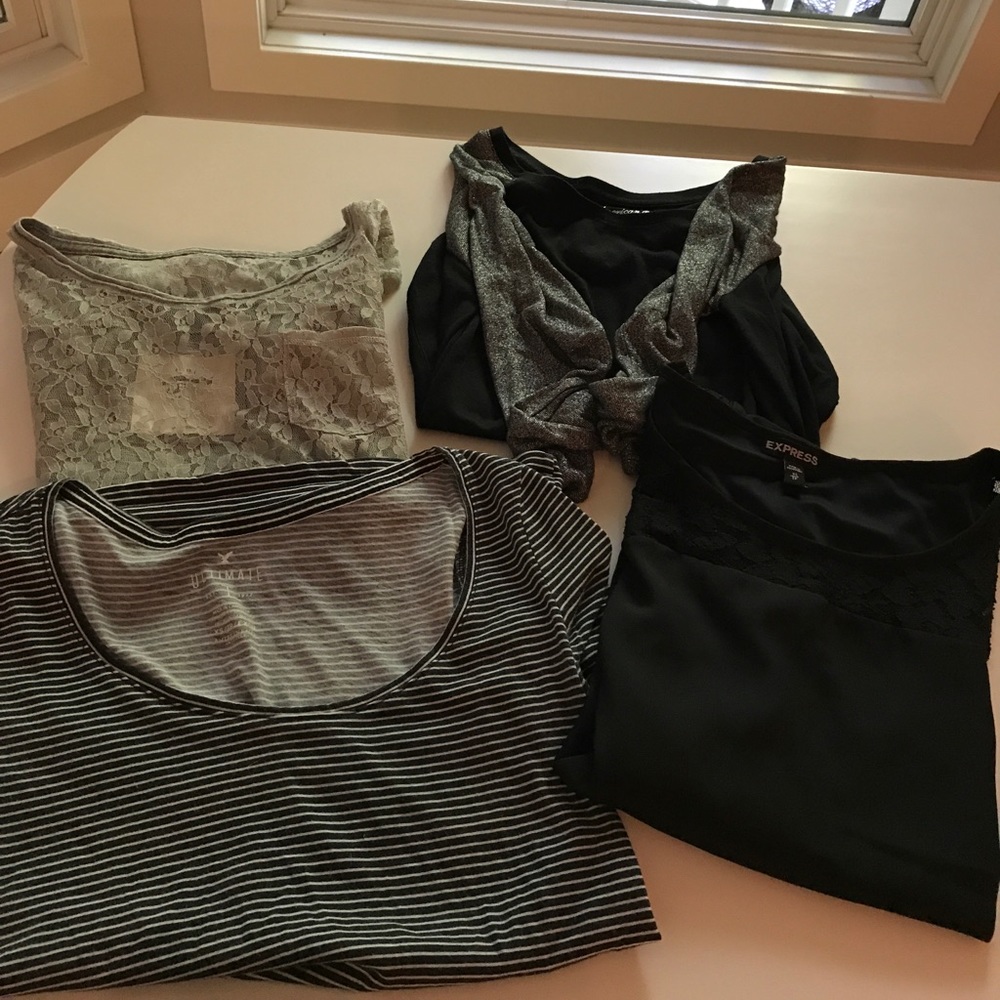 T-shirt bundle.
