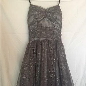 Grey Sparkle Dress