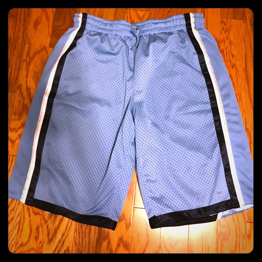 Reversible athletic shorts.