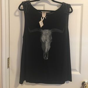 Haute Hippie Red Blouse