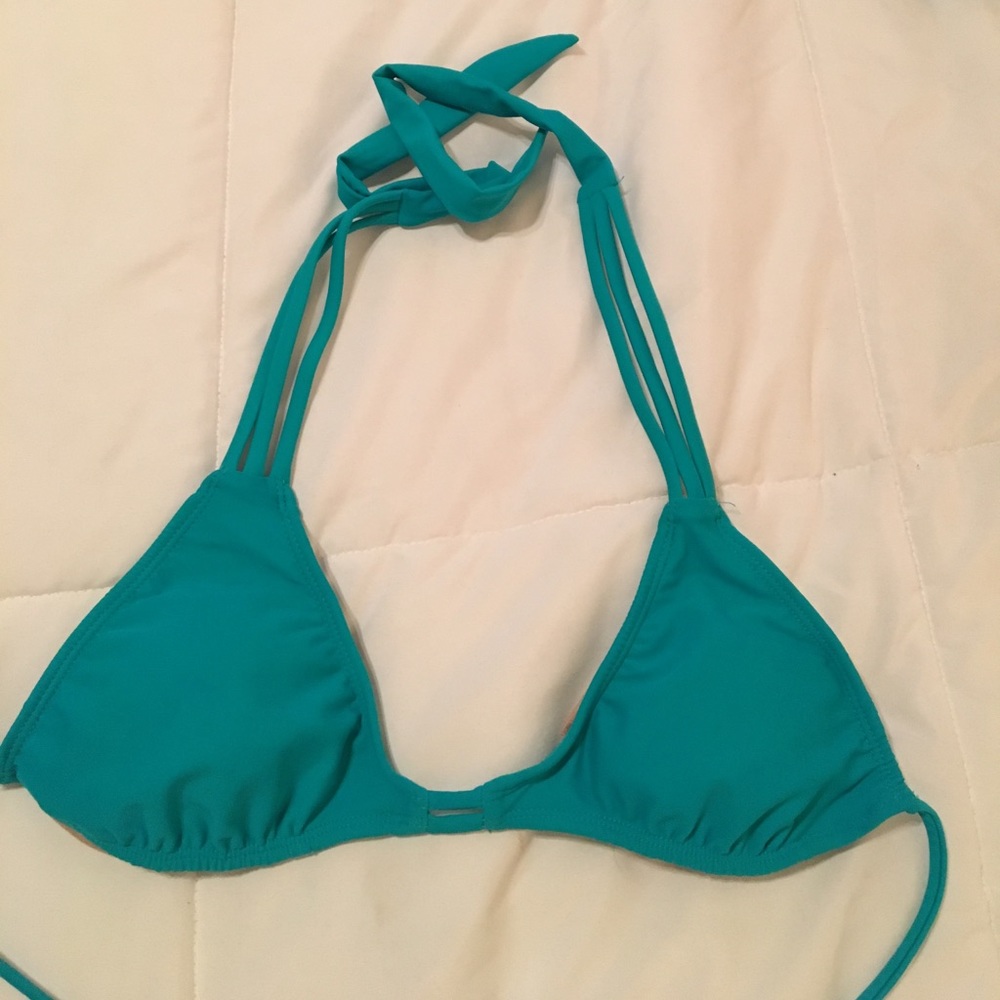 Teal Billabong bikini top