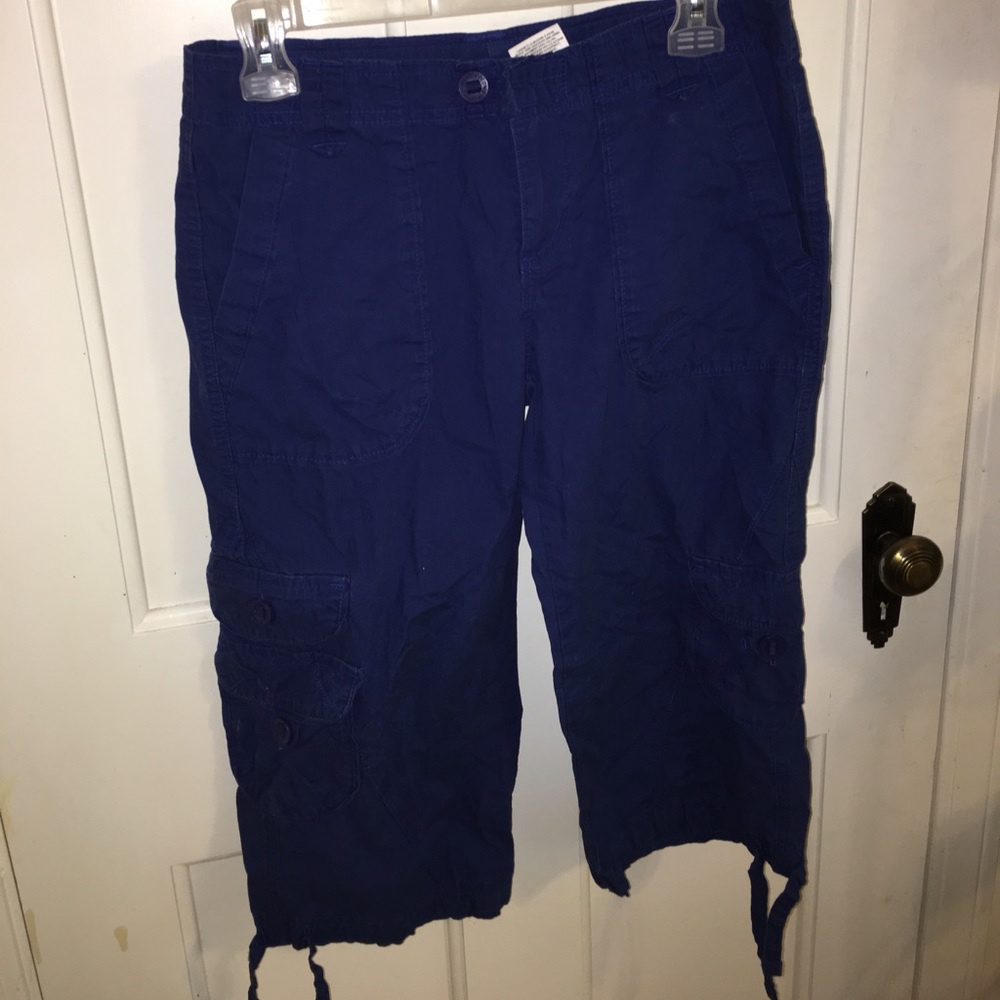 Blue shorts