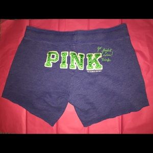PINK by Victoria's Secret cut off sweat shorts L