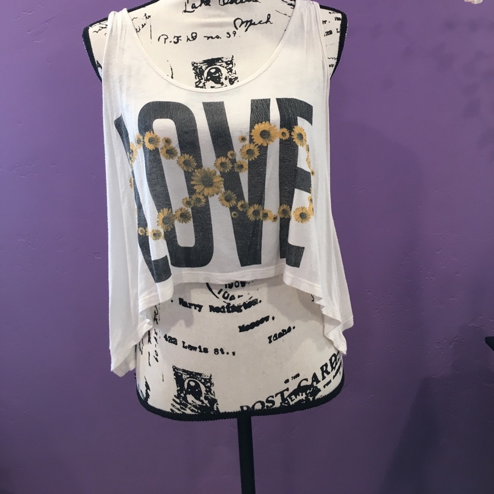 Love Crop Top