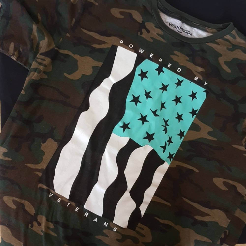 Weedmaps Veterans Support Shirt