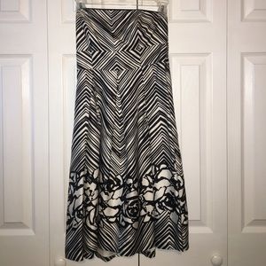Strapless Cocktail Dress