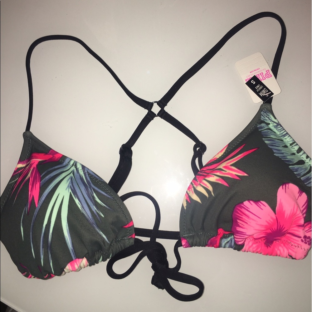 floral, fun bikini top!