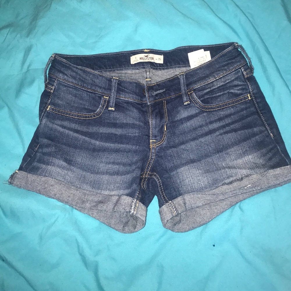 Hollister jean shorts