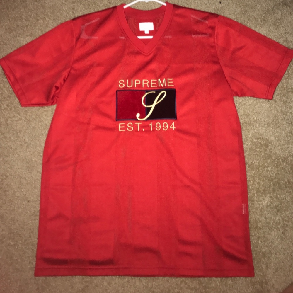 Supreme velvet tee shirts new
