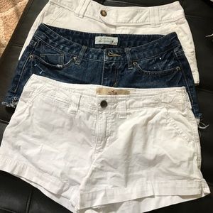 3 pair Size 1 shorts