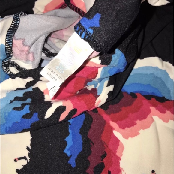LuLaRoe Americana TC Leggings USA Red White Blue - Picture 3 of 3