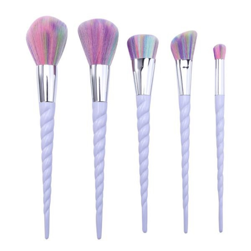 🦄Unicorn Makeup Brushes Set of 5 NEW