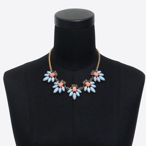 J Crew Crystal Watchbird Necklace NWT