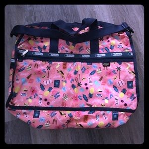 Rifle paper co. x Lesportsac weekender (HTF)