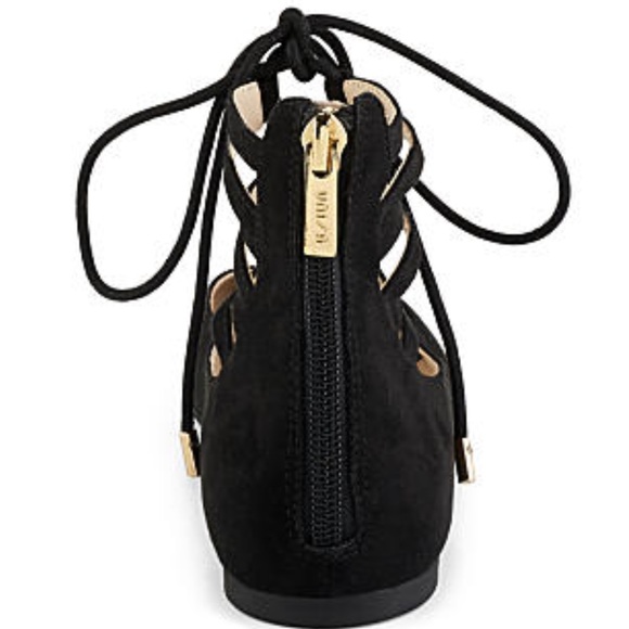 NEW Unisa Liannaa Black Flat Leather Size:7.5 - Picture 7 of 8