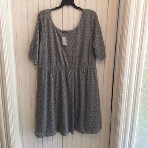 Women's Maurices Grey Dress New With Tags Size 2X