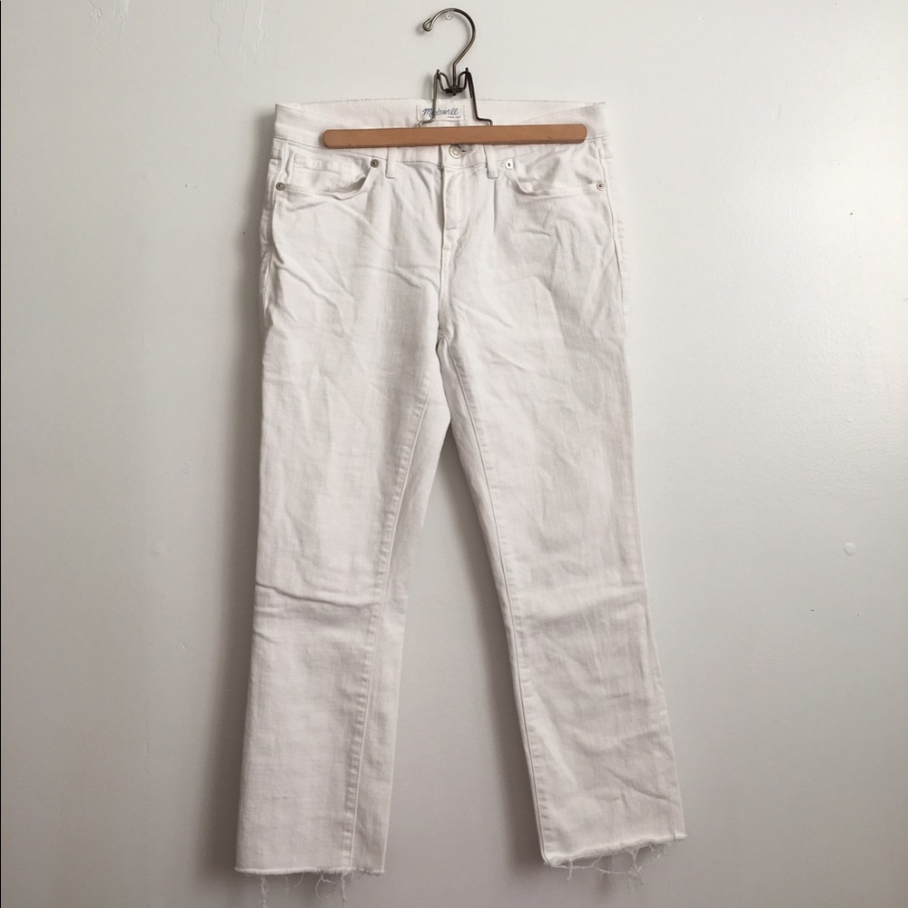 Madewell Skinny Jeans in Pure White