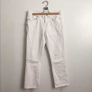 Madewell Skinny Jeans in Pure White