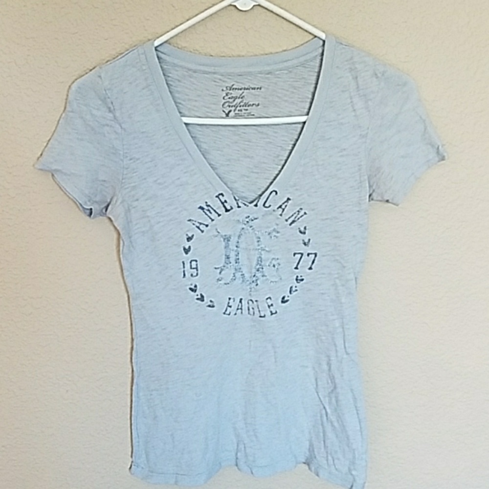 Baby blue tee