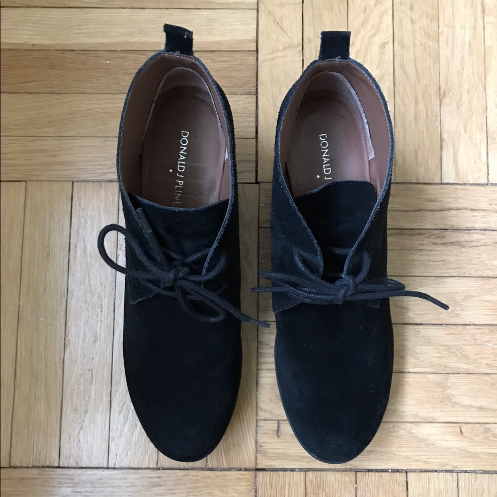 Great Fall boots! Donald J. Pliner Wedge Booties