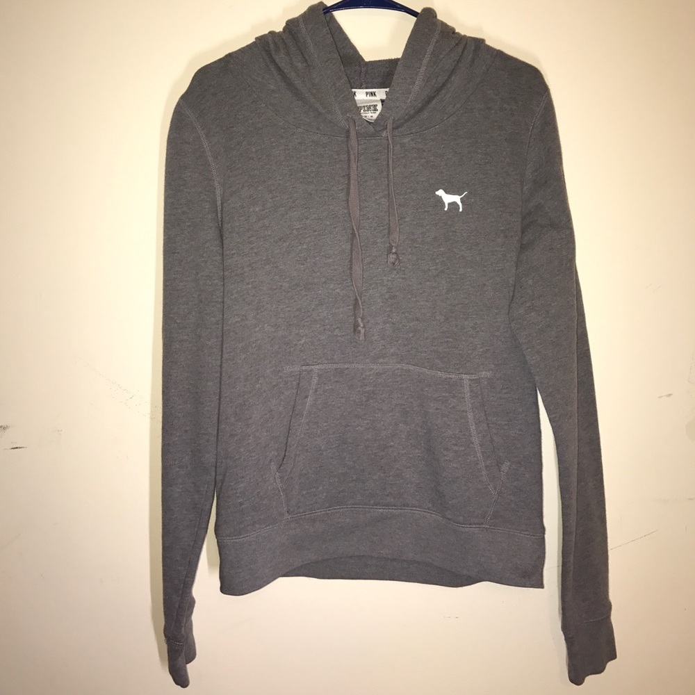 PINK Victoria's Secret grey pullover