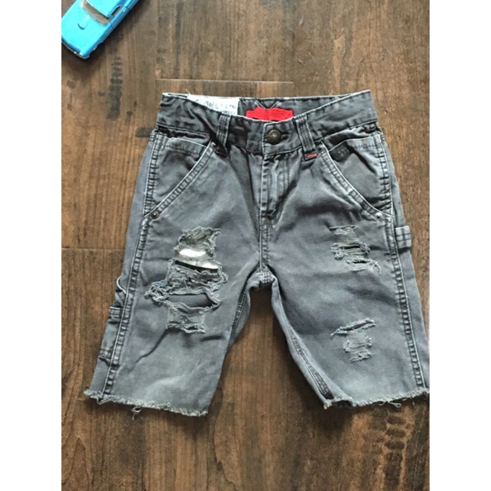 Ash Black  Denim Levi's Shorts Boys Size 4 REG