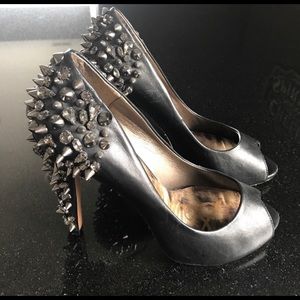 Sam Edelman Spiked Heel Leather Corissa Pump