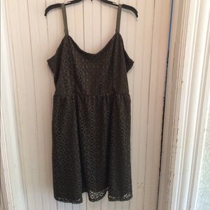 Women's Maurices Dark Green Dress Size 2X