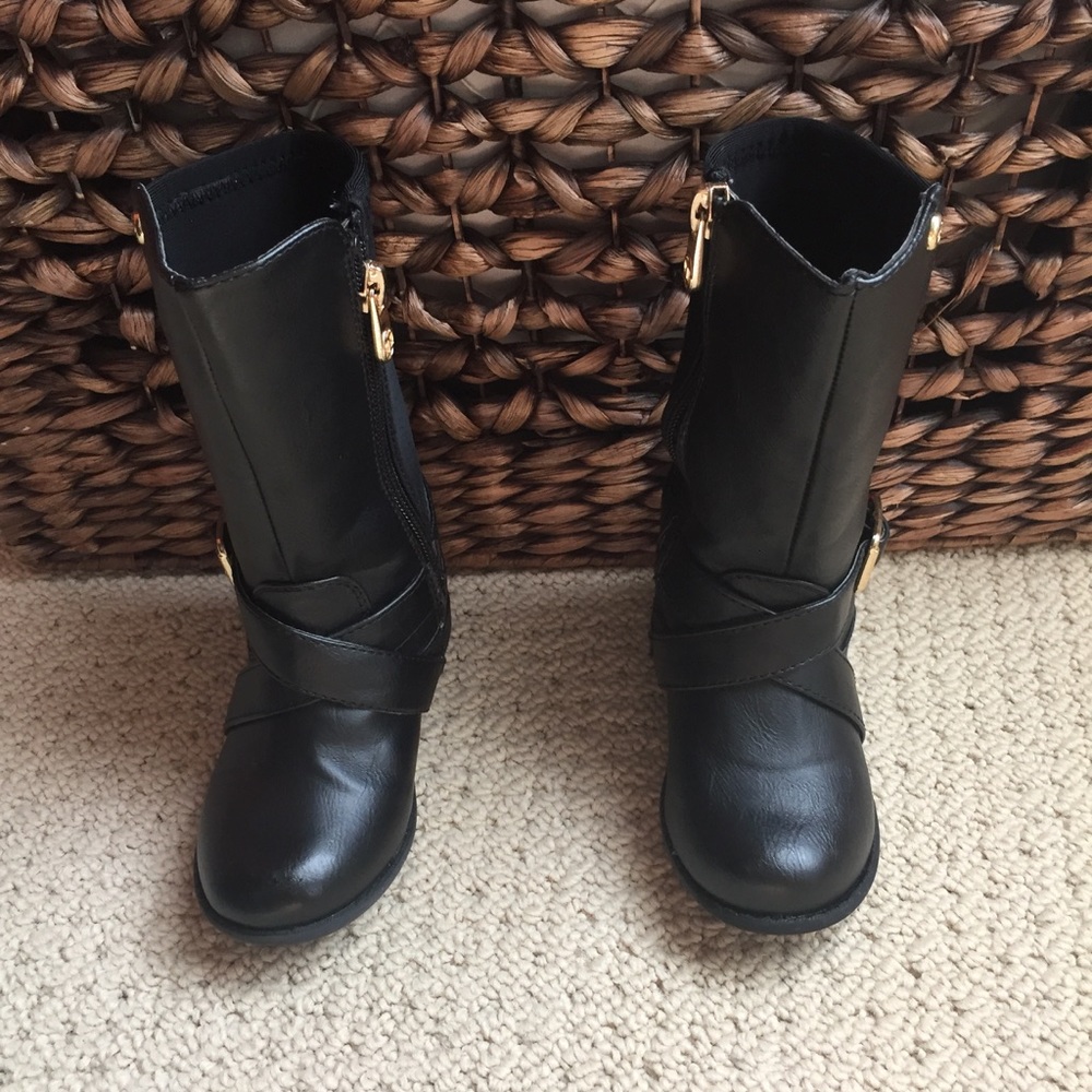 Tommy Hilfiger - Girl's Lil Tiara Riding Boots 8T
