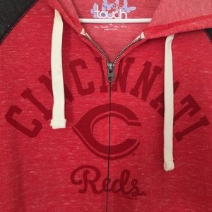 Cincinnati Red Zip Up Jacket