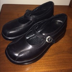 Dansko Black Leather