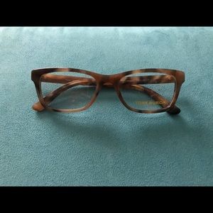 Tory Burch Blush/Granite Square Eyeglass Frames