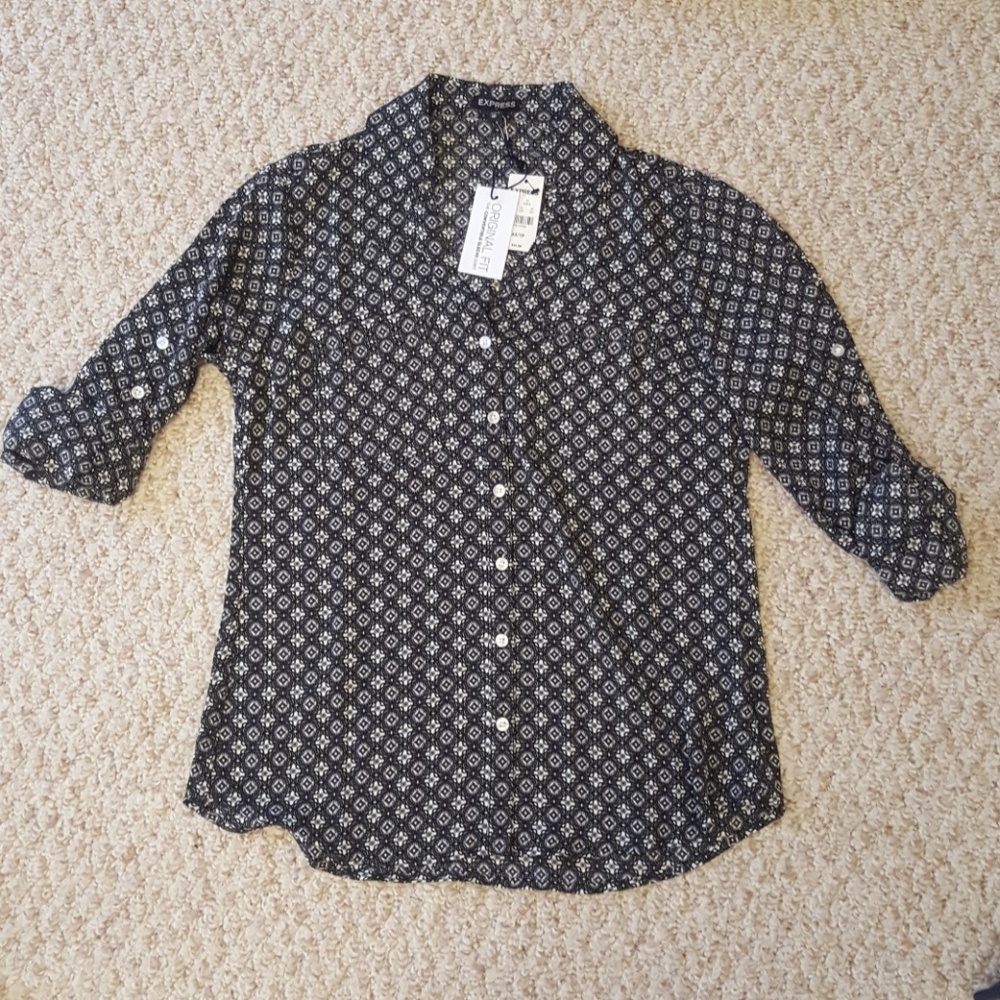 Express button down
