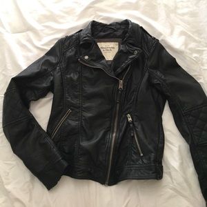 Abercrombie & Fitch leather jacket