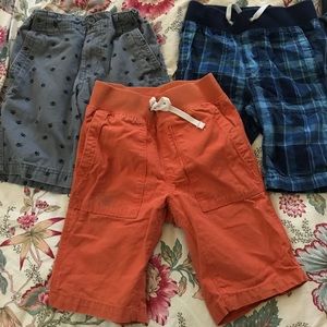 Lot of three gap boys shorts
