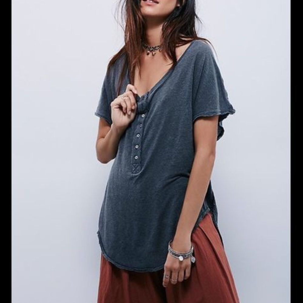 Free People Henley shirt
