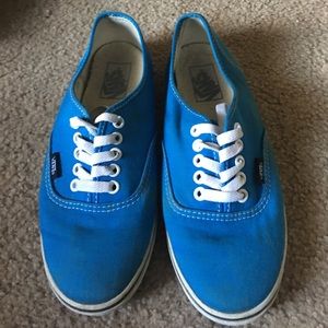 Blue Vans