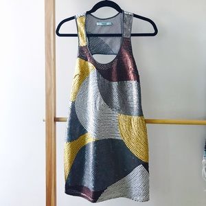 Marciano Sequin Party Dress
