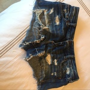 Abercrombie jean shorts