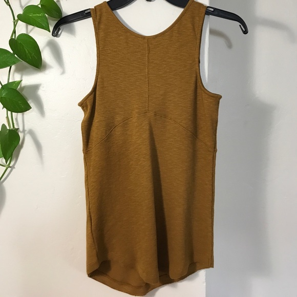 Free People Emmy Lou Top Gold. B71 - Picture 4 of 7