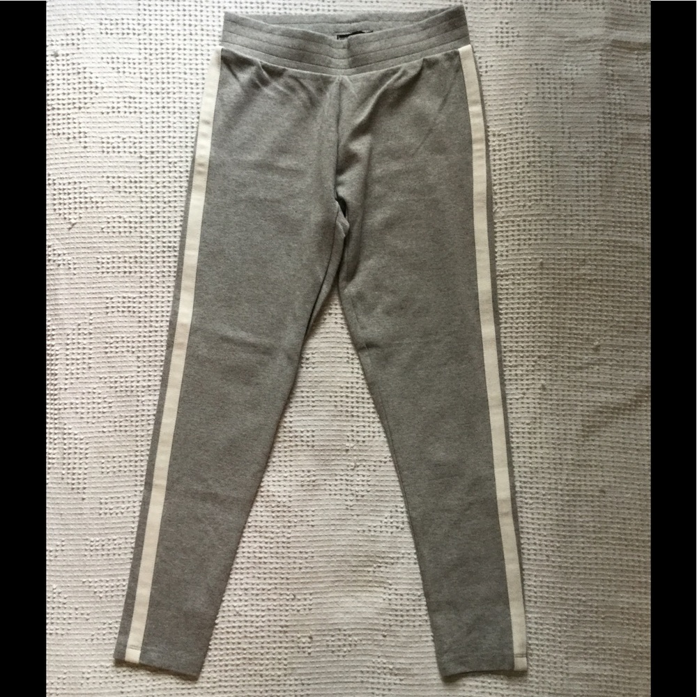 Bershka side stripe athletic pants