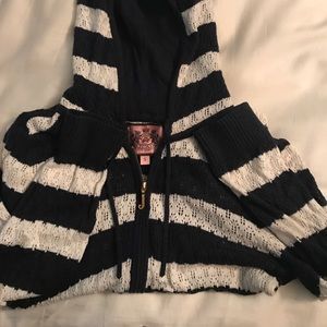 Juicy Couture Zip Up sweater ✨