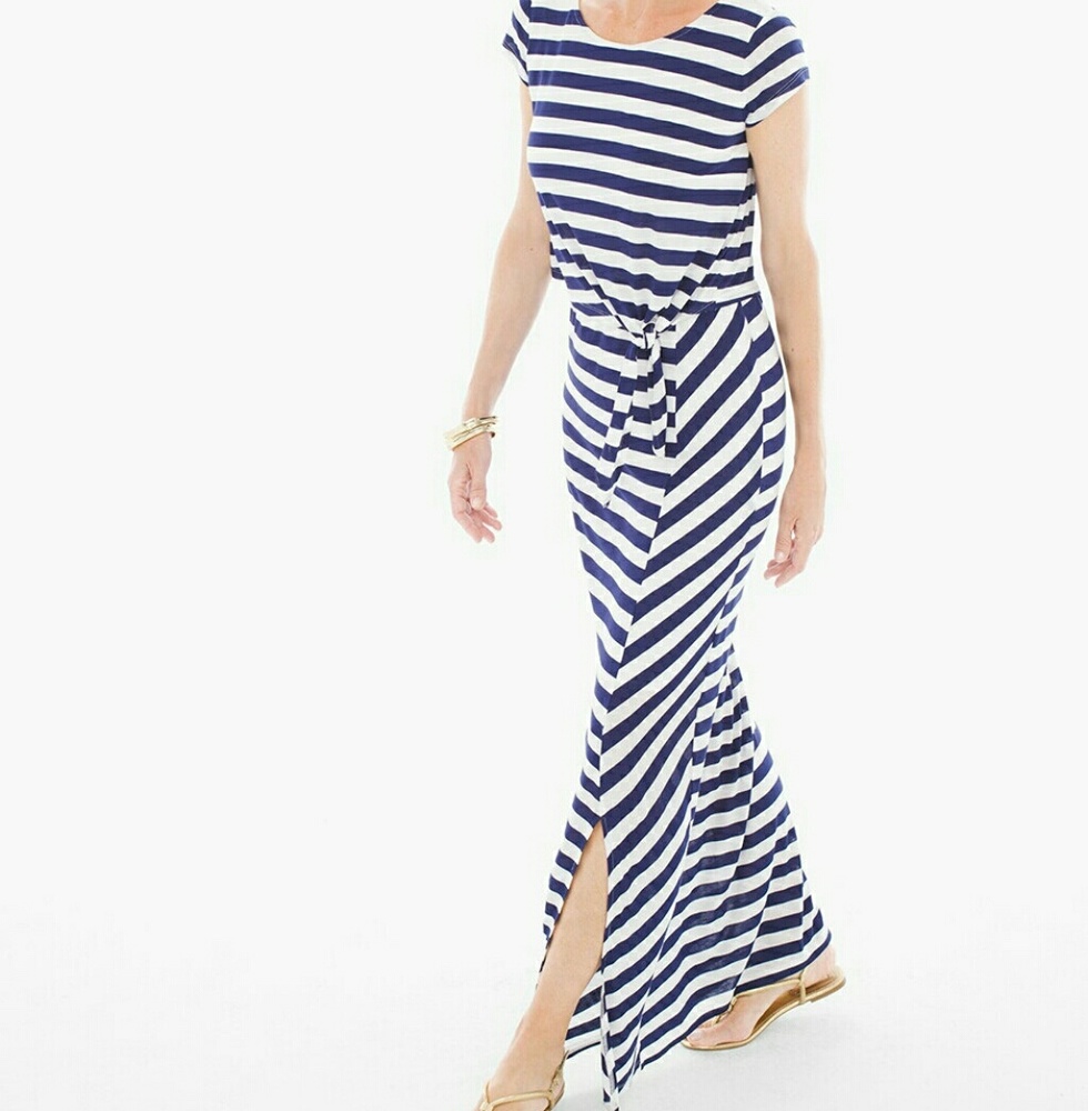 Striped Maxi Dress