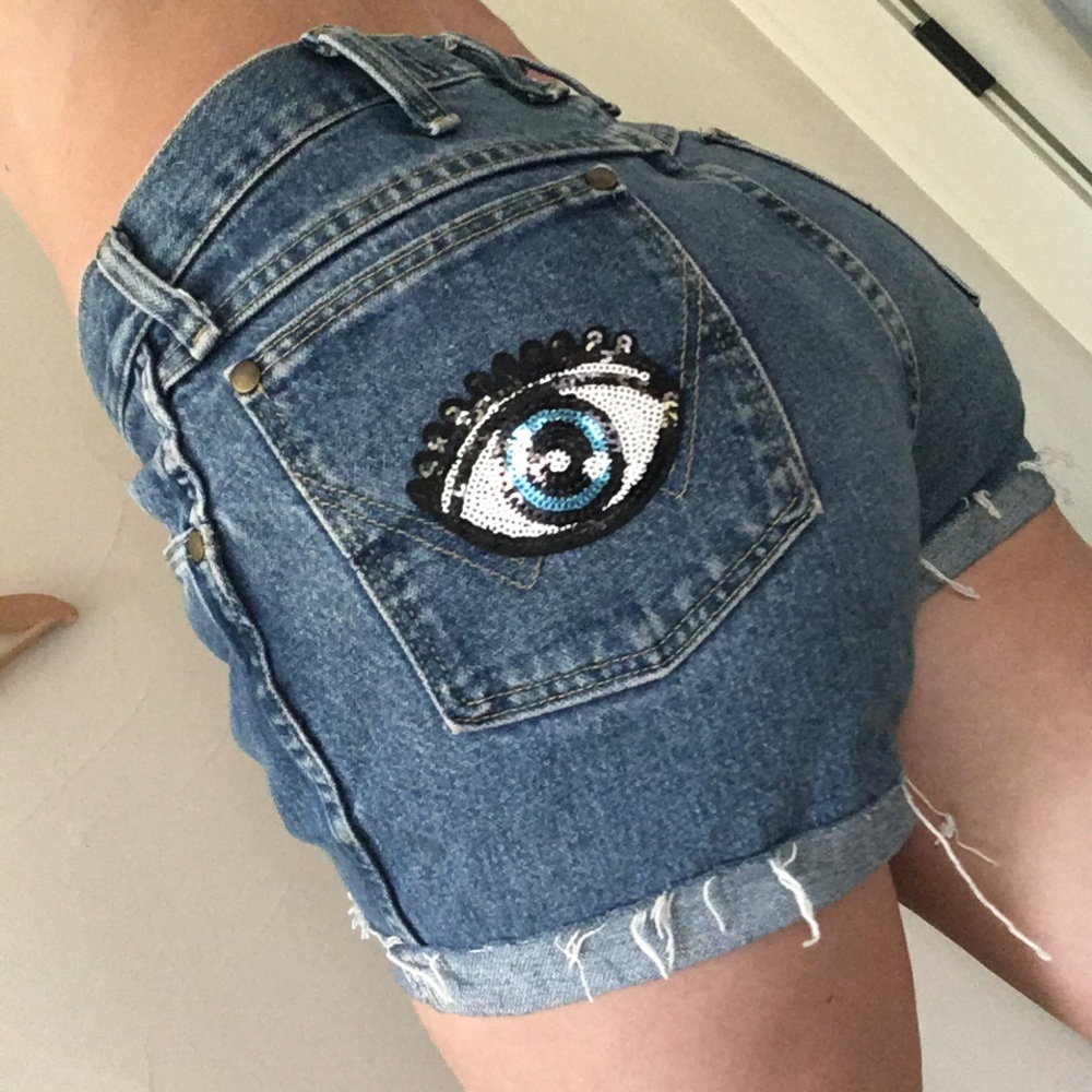 Wrangler High Waisted Shorts